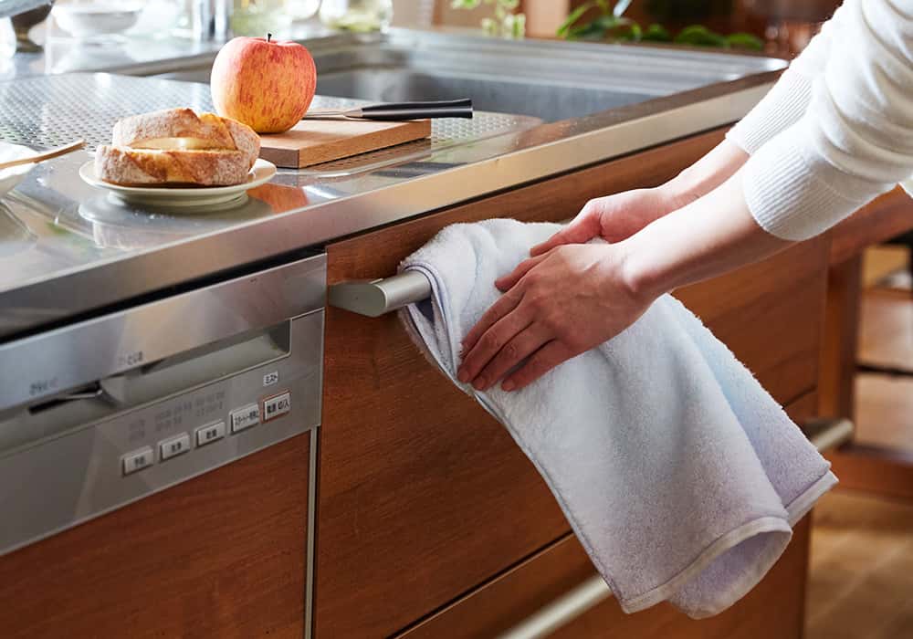 タオルを使い続けたとき